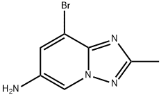 8-bromo-2-methyl-[1,2,4]triazolo[1,5-a]pyridin-6-amine Structure