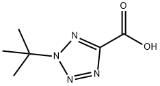 2-tert-butyl-2H-1,2,3,4-tetrazole-5-carboxylic acid 구조식 이미지