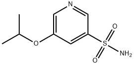 5-(propan-2-yloxy)pyridine-3-sulfonamide 구조식 이미지
