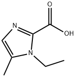 1-Ethyl-5-methyl-1H-imidazole-2-carboxylic acid Structure