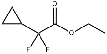 ethyl 2-cyclopropyl-2,2-difluoroacetate Structure