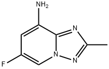 6-fluoro-2-methyl-[1,2,4]triazolo[1,5-a]pyridin-8-amine Structure
