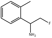 2-FLUORO-1-(2-METHYLPHENYL)ETHAN-1-AMINE Structure