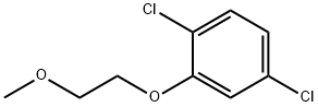 1,4-DICHLORO-2-(2-METHOXYETHOXY)BENZENE 구조식 이미지