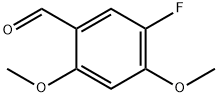 5-fluoro-2,4-dimethoxybenzaldehyde 구조식 이미지
