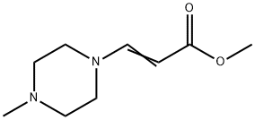 methyl 3-(4-methylpiperazin-1-yl)prop-2-enoate 구조식 이미지