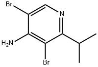 4-Amino-3,5-dibromo-2-(iso-propyl)pyridine Structure