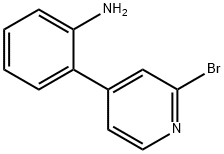 2-Bromo-4-(2-aminophenyl)pyridine Structure