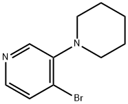 4-BROMO-3-(PIPERIDINO)PYRIDINE Structure