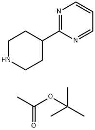 2-(N-Boc-piperidin-4-yl)pyrimidine Structure