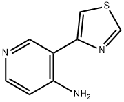 4-AMINO-3-(4-THIAZOLYL)PYRIDINE Structure