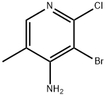 4-Amino-2-chloro-3-bromo-5-methylpyridine Structure