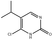 4-Chloro-2-hydroxy-5-(iso-propyl)pyrimidine Structure