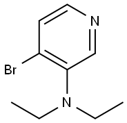 4-Bromo-3-(diethylamino)pyridine Structure