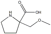 2-(methoxymethyl)pyrrolidine-2-carboxylic acid Structure