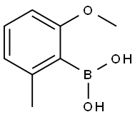 (2-METHOXY-6-METHYLPHENYL)BORONIC ACID Structure