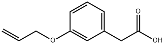 (3-Allyloxyphenyl)-acetic acid 구조식 이미지