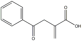 2-methylene-4-oxo-4-phenylbutanoic acid 구조식 이미지