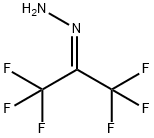 2-Propanone, 1,1,1,3,3,3-hexafluoro-, hydrazone Structure