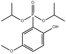 Diisopropyl 2-hydroxy-5-methoxyphenyl phosphonate Structure