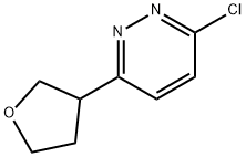 3-chloro-6-(tetrahydrofuran-3-yl)pyridazine Structure