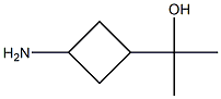 2-(3-aminocyclobutyl)propan-2-ol Structure