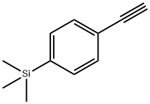 (4-Ethynylphenyl)trimethylsilane 구조식 이미지