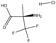 D-alanine, 2-(trifluoromethyl)-, hydrochloride Structure