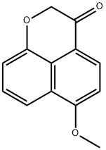 6-methoxybenzo[de]chromen-3(2H)-one 구조식 이미지