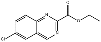 ethyl 6-chloroquinazoline-2-carboxylate Structure