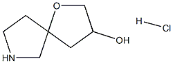 1-oxa-7-azaspiro[4.4]nonan-3-ol hydrochloride 구조식 이미지
