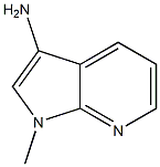 1-methyl-1H-pyrrolo[2,3-b]pyridin-3-amine Structure