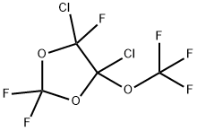 4,5-dichloro-2,2,4-trifluoro-5-(trifluoromethoxy) -1,3-dioxolane Structure