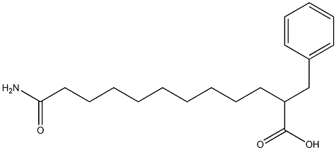 12-amino-2-benzyl-12-oxododecanoic acid Structure