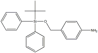 4-Aminobenzyl tert-butyldiphenylsilyl ether Structure