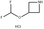 3-(difluoromethoxy)azetidine hydrochloride Structure