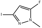 5-fluoro-3-iodo-1-methyl-1H-pyrazole 구조식 이미지