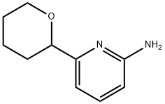 6-(tetrahydro-2H-pyran-2-yl)pyridin-2-amine Structure