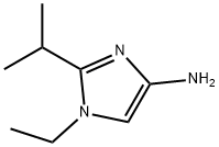 1-Ethyl-2-(1-methylethyl)-1H-imidazol-4-amine Structure