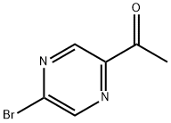 2-Bromo-5-acetylpyrazine 구조식 이미지