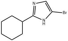 4-Bromo-2-cyclohexyl-1H-imidazole Structure