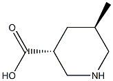 (3R,5R)-5-methylpiperidine-3-carboxylic acid Structure