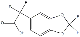 2-(2,2-difluoro-2H-1,3-benzodioxol-5-yl)-2,2-difluoroacetic acid 구조식 이미지