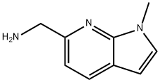 {1-methyl-1H-pyrrolo[2,3-b]pyridin-6-yl}methanamine Structure