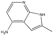 2-methyl-1H-pyrrolo[2,3-b]pyridin-4-amine Structure