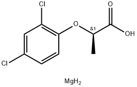 Magnesium bis((R)-2-(2,4-dichlorophenoxy)propionate) Structure