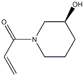 1-[(3S)-3-Hydroxy-1-piperidinyl]-2-propen-1-one 구조식 이미지