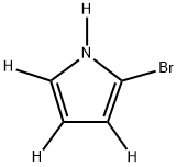 2-Bromopyrrole-d4 Structure