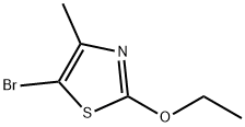 5-Bromo-4-methyl-2-ethoxythiazole 구조식 이미지