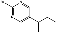 2-Bromo-5-(sec-butyl)pyrimidine 구조식 이미지